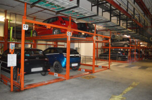 Stack and Puzzle Parking System in Bangalore | KLAUS Multiparking