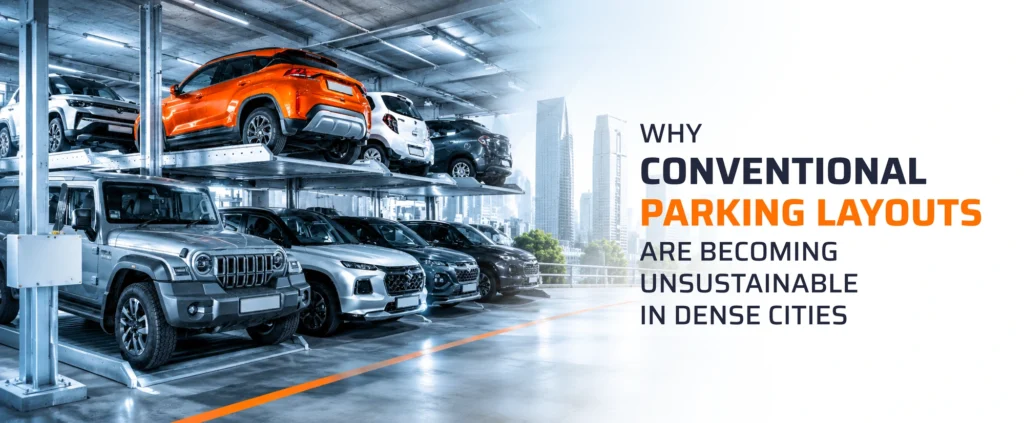 Why Conventional Parking Layouts Are Becoming Unsustainable in Dense Cities